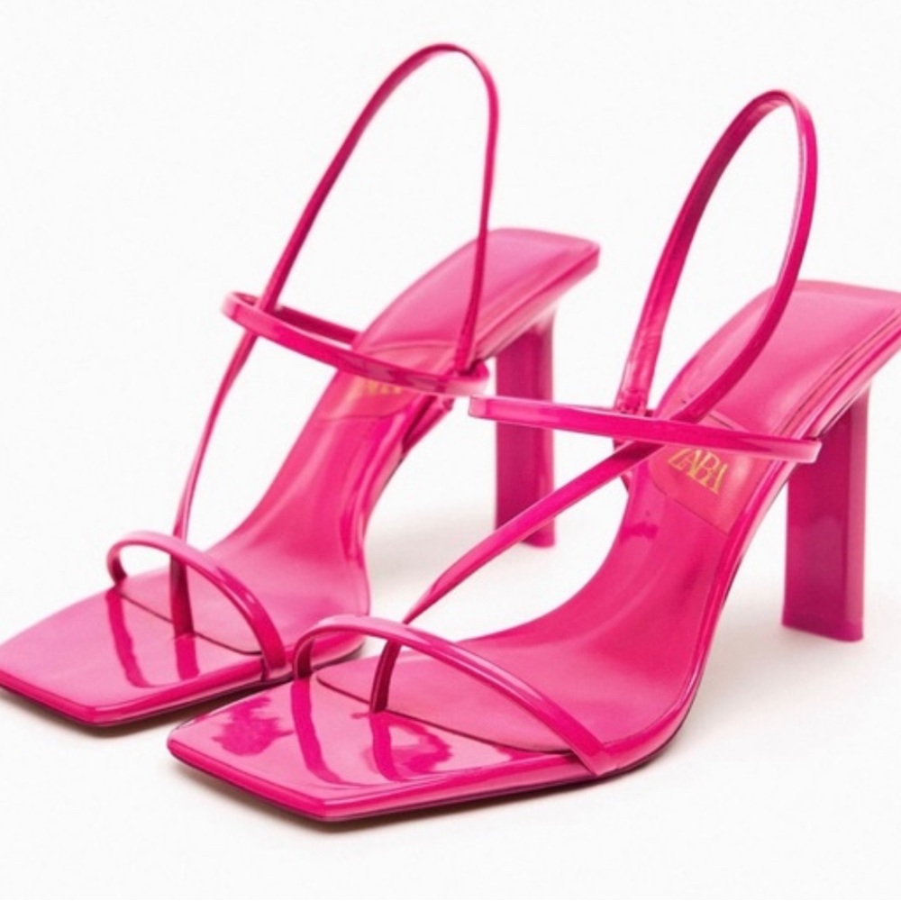 Zara Hot Pink Heels
